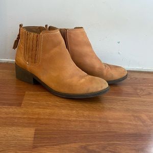 Sperry Brown Leather Booties 9